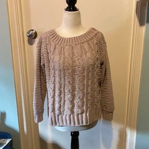 AMERICANEAGLE SUPERSOFT OVERSIZED CROPKNIT SWEATER